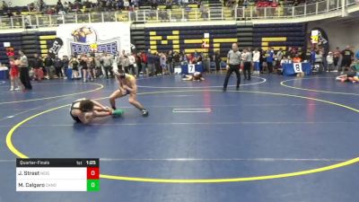 138 lbs Quarterfinal - Jayden Street, Neighborhood vs Mason Calgaro, Canon-McMillan