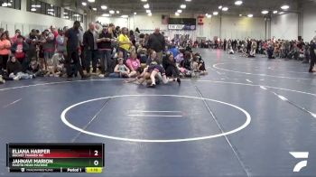 76 lbs Champ. Round 2 - Jahnavi Marion, Martin Mean Machine vs Eliana Harper, Rocket Trained WC