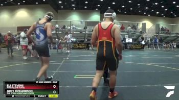 200 lbs Round 4 - Grey Richardson, The Storm Wrestling Center vs Eli Stevens, Northglenn Norse