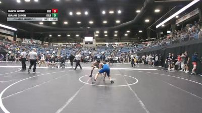133 lbs Champ. Round 2 - Isaiah Giron, Colby Community College vs Gavin Wehr, Murray State