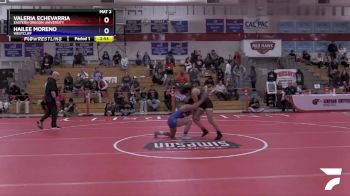 117 lbs Cons. Round 1 - Hailee Moreno, Westcliff vs Valeria Echevarria, Eastern Oregon University