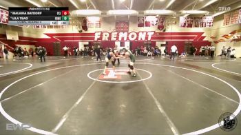 110 lbs Cons. Round 4 - Lila Tsao, Homestead vs Malaika Batdorf, Pioneer (San Jose)