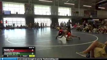 106 lbs Round 5 (6 Team) - Blaise Masi, Spartan WC vs Graeson Mitchell, Strong House - Red