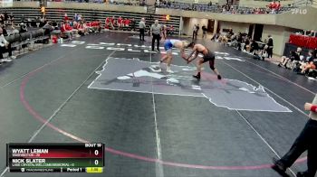 189 lbs Finals (8 Team) - Nick Slater, Lake Crystal/Welcome/Memorial vs Wyatt Leman, Washington