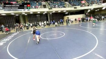 190 lbs Cons. Round 4 - Jadelin Caballero, Unattached vs Angelica Wszolek, Unattached