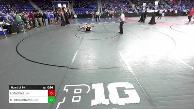 132 lbs Round Of 64 - Isaac Medford, Lynnfield/N.Reading vs Navi Vangphoumy, Greater Lowell