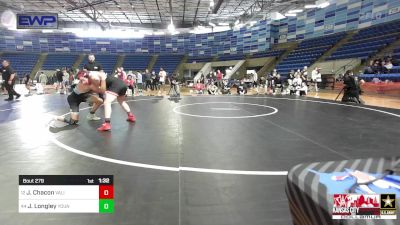 138 lbs Round Of 32 - Joaquin Chacon, Valiant Wrestling Club vs John Longley, Young Guns Nashville Wrestling