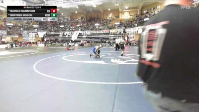 175 lbs Cons. Round 1 - Brayden Bosch, Neodesha Hs vs Nathan Hammond, Riley County Hs