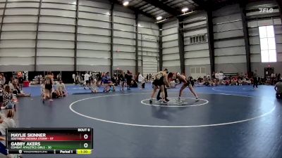 152 lbs Semis & 1st Wrestleback (8 Team) - Maylie Skinner, Southern Indiana Storm vs Gabby Akers, Combat Athletics Girls