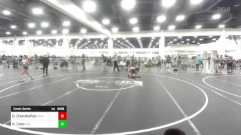 98 lbs Consolation - Giovanni Charshafian, Savage House WC vs Kendall Cass, DUB Wrestling