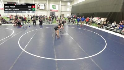 Junior Boys - 144 lbs Champ. Round 1 - Cruz Pryor, Young Guns Nashville Wrestling vs Antonio Sowell, Wisconsin