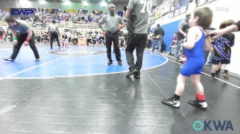 43 lbs Consi Of 8 #1 - Walter Casey, Team Guthrie Wrestling vs Heston Hayes, Vinita Wrestling Club