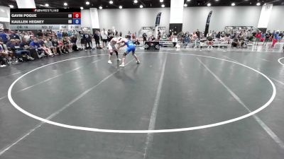 165 lbs Gavin Pogue, Oregon vs Kaullen Hegney, North Dakota