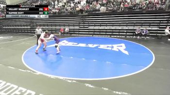 5A 170 lbs Champ. Round 1 - Kapree Bott, Box Elder vs Hillary Weakley, Springville