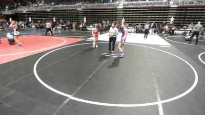 123 lbs 5th Place - Jorgia Schliesman, Team Aggression vs Kaidynce Alexander, Independent