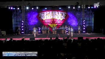 East Coast Athletics - Lightning [2025 L2 Junior - D2 - Small Day 1] 2025 Spirit Sports Worcester Nationals