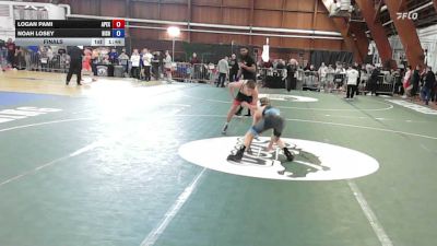 120 lbs Final - Logan Pami, Apex vs Noah Losey, Bishop Mccort