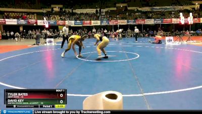 184 lbs Finals (2 Team) - Tyler Bates, Kent State vs David Key, United States Naval Academy