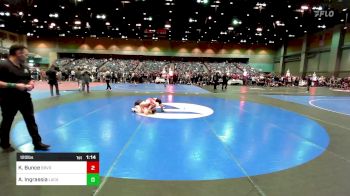 120 lbs Round Of 16 - Kate Bunce, Bear River vs Allison Ingrassia, La Canada