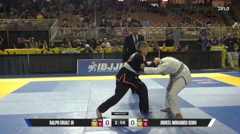 Jibreel Mohamed Sobh vs Ralph Giralt Jr 2025 Pan Kids Jiu-Jitsu IBJJF Championship
