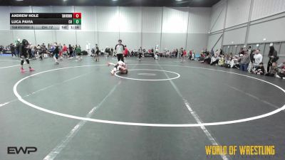 80 lbs 7th Place - Andrew Hole, Team Wisconsin 12U vs Luca Pavia, Colorado Hammers 12U