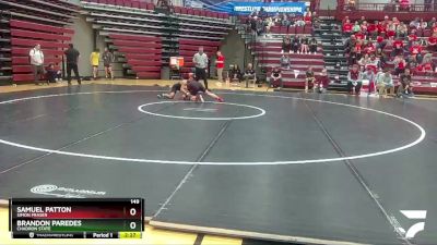 149 lbs Cons. Round 2 - Brandon Paredes, Chadron State vs Samuel Patton, Simon Fraser