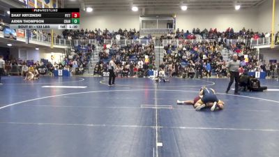 133 lbs R-64 - Shay Kryzinski, Pitts. Central Catholic vs Aiden Thompson, Cranberry