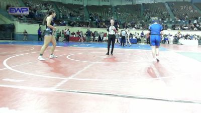 175 lbs Round Of 32 - KASEY KELLY, Hennessey Eagles Jr High vs Riley Samarripa, Harrah