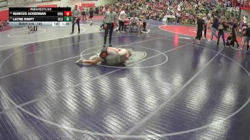 126 lbs Champ. Round 2 - Layne Swift, Kelso vs Marcus Ackerman, Sprague