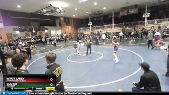 138 lbs Cons. Round 3 - Wyatt Laney, Lewiston High School vs Gus Ray, Tonasket