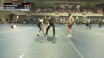 107 Championship Bracket Cons. Round 6 - Damon Mann, Kasson-Mantorville vs Tate Kirkpatrick, Anoka
