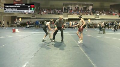 107 Championship Bracket Cons. Round 6 - Damon Mann, Kasson-Mantorville vs Tate Kirkpatrick, Anoka