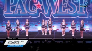 Legacy Premier Cheer - CLASSIFI3D [2025 L3 Junior - D2 Day 2] 2025 PacWest Grand Nationals
