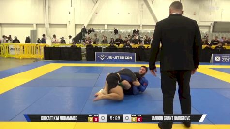 Ali Hicham Jaafar vs Dirkaft K M Mohammed 2025 World IBJJF Jiu-Jitsu No-Gi Championship