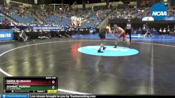 197 lbs Semifinal - Dominic Murphy, St. Cloud State vs Derek Blubaugh, Indianapolis