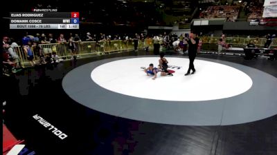 78 lbs Cons. Round 2 - Elias Rodriguez vs Domanik Cosce, McKinleyville Freestyle Wrestling Club