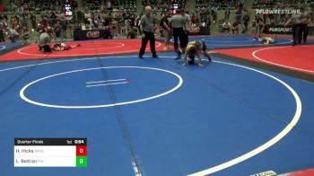 Quarterfinal - Harbor Hicks, Brushy Wrestling Club vs Lorenzo Beltran, Pin-King All Stars