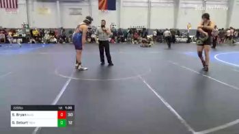 220 lbs Quarterfinal - Spencer Bryan, Alaska Avalance Gold vs Gauge Seburt, Techs In The City