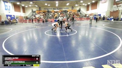 138 lbs Cons. Round 2 - Jayden Autry, Granite Hills vs Cristian Contreras, Silverado