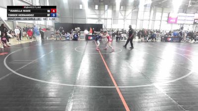 12U Girls - 94 lbs Quarters - Pia Kopiasz, AK vs Lanelle Sharp, UT