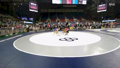 130 lbs Champ. Rd Of 128 - Kerra White Pigeon, MI vs Lucia Schlapfer, MT