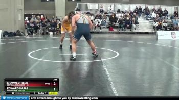 285 lbs Round 1 (16 Team) - Shawn Streck, Central Oklahoma vs Edward Hajas, Augustana (SD)