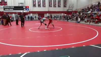 131 lbs Quarterfinal - Brianna Ross, Unattached vs Aliza Price, Simon Fraser University