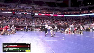 1A-106 lbs Cons. Round 2 - Kingston Carrigan, Riverside, Oakland vs Reed Lauderman, Pekin