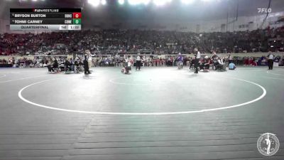 B5A-132 lbs Quarterfinal - Bryson Burton, Duncan vs Tohmi Carney, Coweta