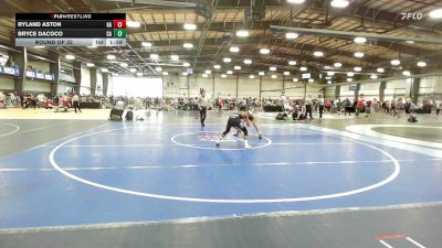 113 lbs Round Of 32 - Ryland Aston, GA vs Bryce Dacoco, CA