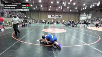 110 lbs Quarterfinal - Myla Woolridge, Kearney vs Killian Evans, Blue Springs South