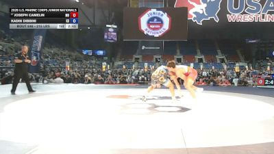 215 lbs Champ. Rd Of 64 - Joseph Camelin, Missouri vs Kadin Dibbini, Kansas