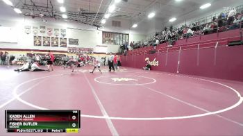 144 lbs Quarterfinal - Fisher Butler, NEOSHO vs Kaden Allen, ST THOMAS AQUINAS