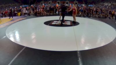 140 lbs Cons 32 #1 - Makaelyn Gregg, OK vs Olivia Herrera, CO